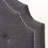 Moyd Dark Grey Nail Head Trim Button Tufted Upholstered Twin Headboard, 25.49" H X 38.52" W X 2.11" D-1974365981