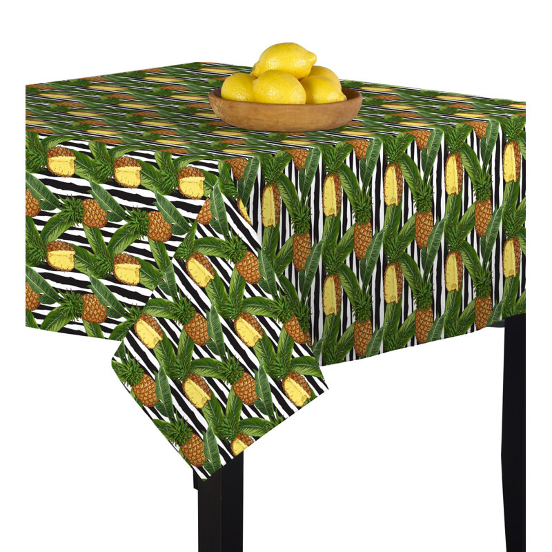 Kanice Geometric Square Tablecloth, 84" x 84"