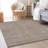 Premium Machine Washable Prisco Brown Rug-2004254179
