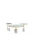 Emmy End Table in Top and Base – C-Shaped Accent Side Table-93521214