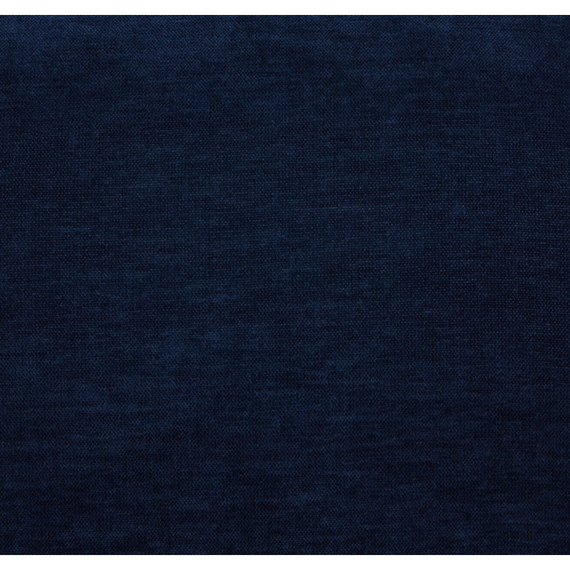 Banc rembourré Daine 62,4 po de largeur, Velours marine