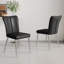 Chaises de salle à manger rembourrées en similicuir H 18,3 po Keasya-677641203-678272394