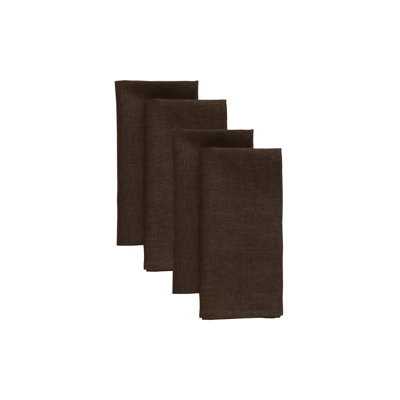 100% Pure Linen Dinner Napkins - Athena