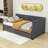 Naqeeb Twin Size Linen Daybed with Twin Size Trundle-486279140