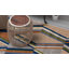 Tapis en polypropylène tissé multicolore Karoca-98495856