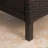 Billie-Jean 6 - Person Acacia Wicker Patio Dining Set with Extendable Rectangular Table