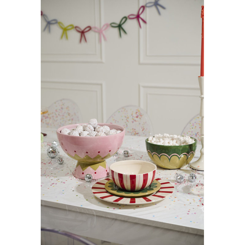 Deck the Halls Bowl 6"x 2.75"