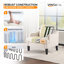  Ensemble de 2 chaises de chambre à coucher en lin 2 pièces-112232042