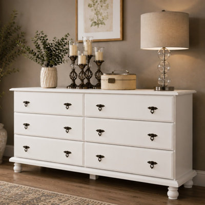 Commode double 6 tiroirs Keithsburg