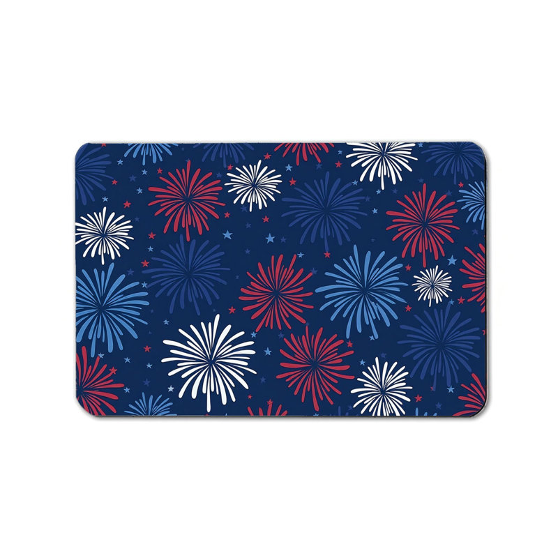 Tapis de sol 24 po x 36 po Firework