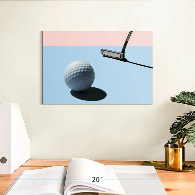 Club de golf et balle Sireci, H 8 po x l 12 po