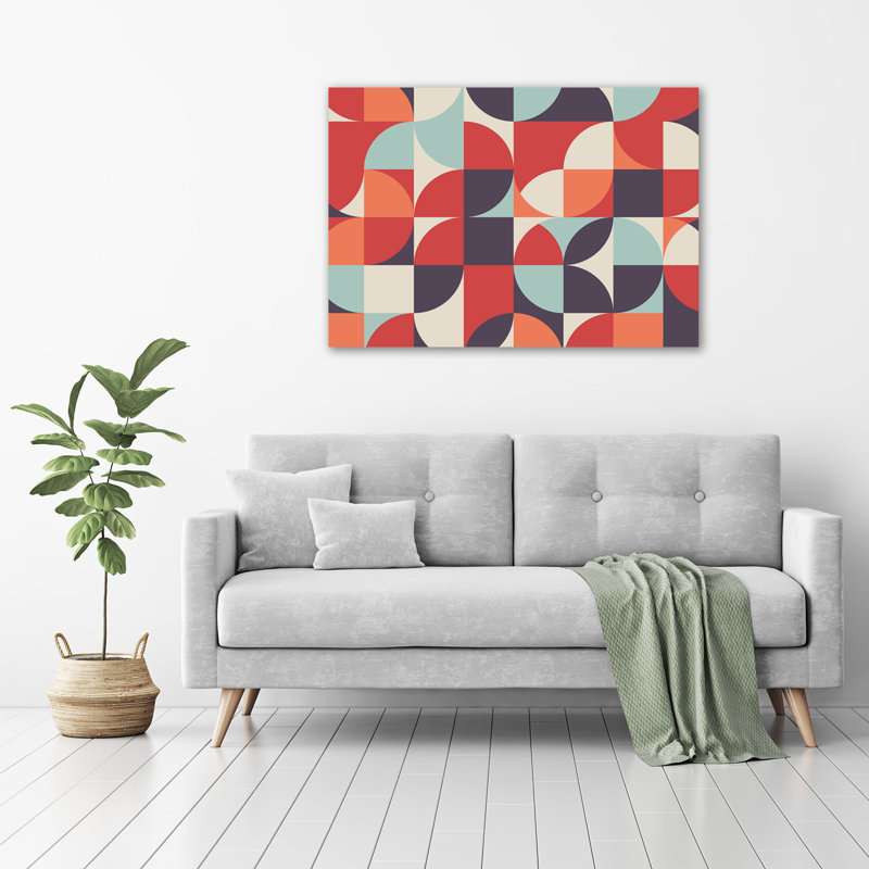 Glass Print Wall Art 100X70cm Image Printed On Glass Decorative Wall Picture Behind Toughened / Tempered Safety Real Glass For Kitchen & Living Room Theme:Abstract Background