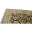 High-Quality Hand-Knotted Black And Cream Area Rug