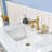 Candrice 30'' Single Bathroom Vanity with Marble Top-30059163
