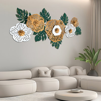 Plants & Flowers Wall Decor on Metal