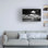 Art mural sur toile tendue - «Neddick Lighthouse In Maine» de Jon Evan pour décoration de salon, de chambre à coucher ou de bureau - 30 x 47