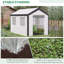 Serre de plain-pied 10 pi x 7 pi x 7 pi Outsunny