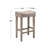 Zacary Counter Height PU Bar Stools-1307750991-1307750982