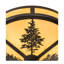 Tamarack 2 - Light Semi Flush Mount