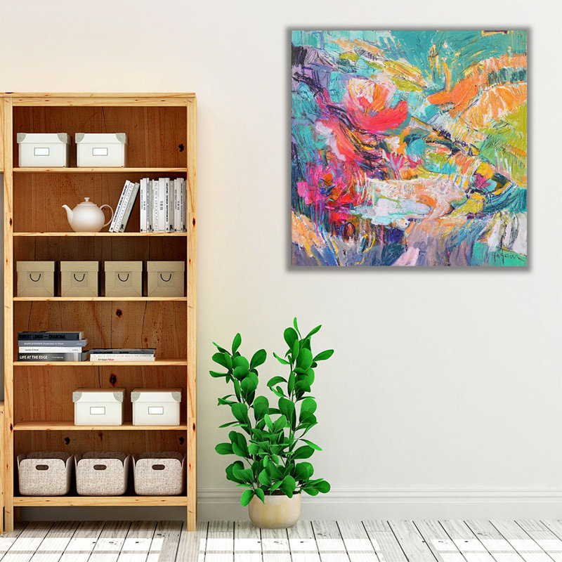 Will O 'Wisp I - reproduction d'art sur toile, H 40 po x l 40 po