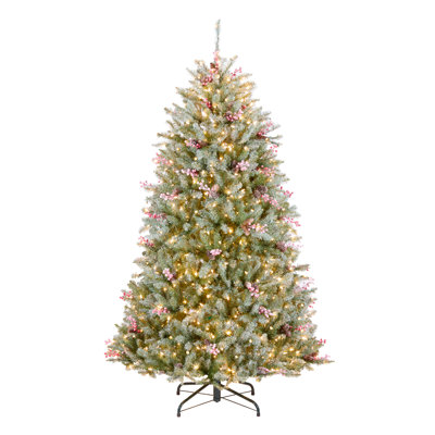 Dunhill Fir Tree with Clear Lights