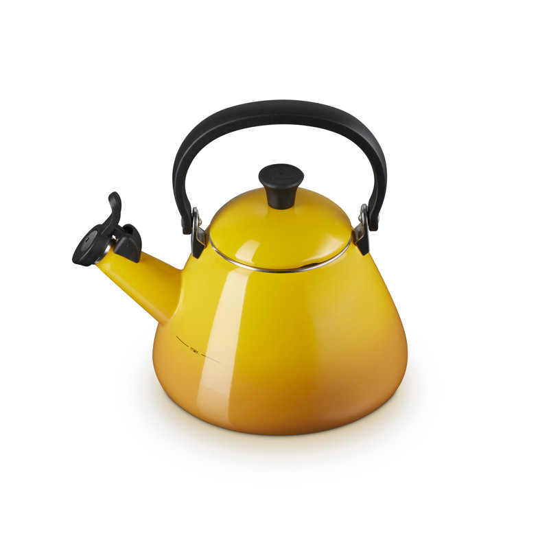 Le Creuset Kone Kettle with Fixed Whistle 1.6L, Nectar