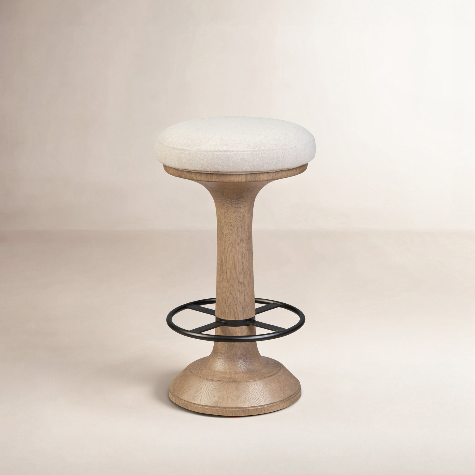 27" Swivel Bar Stool, Antwerp Natural