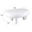 White High Gloss End Table