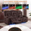 Upholstered 76.8 " Sofa Power Reclining-1926700136