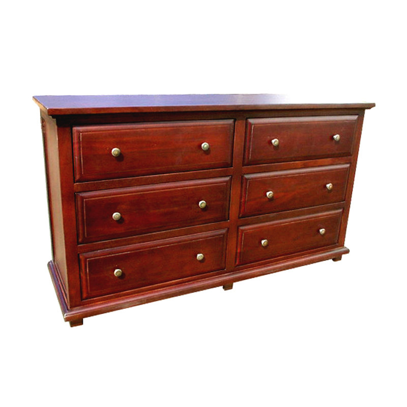 Commode double 6 tiroirs Landy