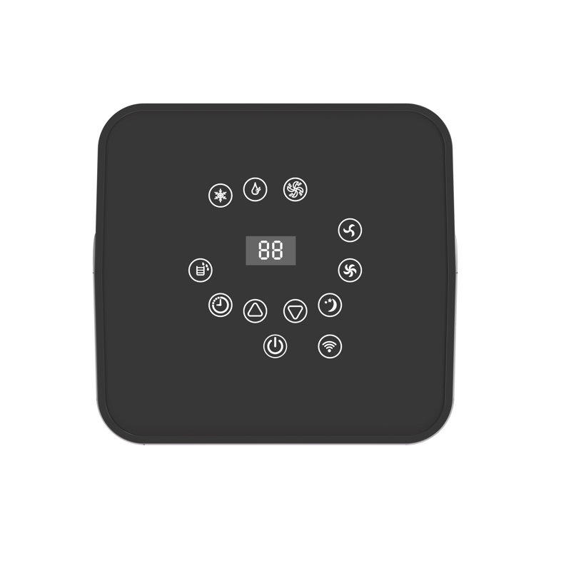 POPLARBOX 10000 BTU Wi-Fi Connected Portable Air Conditioner for 350 Square Feet with Remote Included