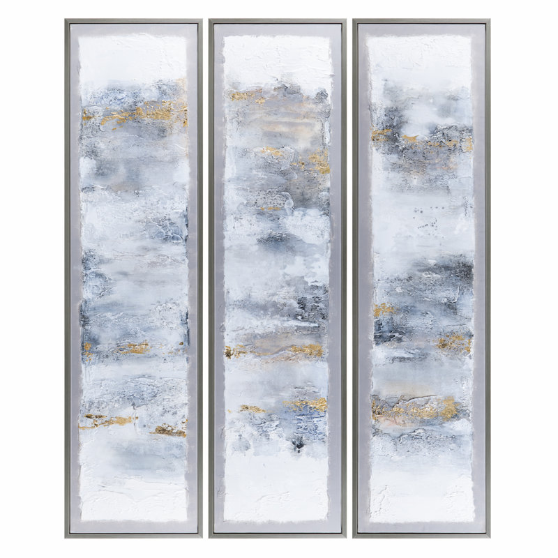 Toledo 3-Piece Abstract Canvas Wall Art Set