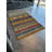 Yellow-Blue Themed Multi-Colored Stripe Section Mixed Shape Patterned Modern Decorative Rug-84822474