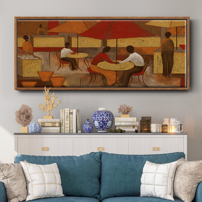 Lasting Memory I- Framed Canvas