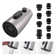 1/2 In. Pull Down Kitchen Faucet Spray Head Replacement 3-Function With 9 Adapters