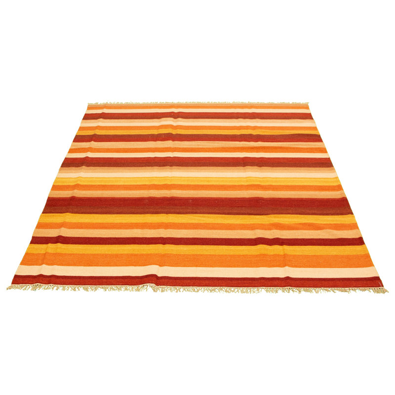 Tapis unique en laine noué à la main 7 pi 10 po x 9 pi 10 po nouvel âge Harshana