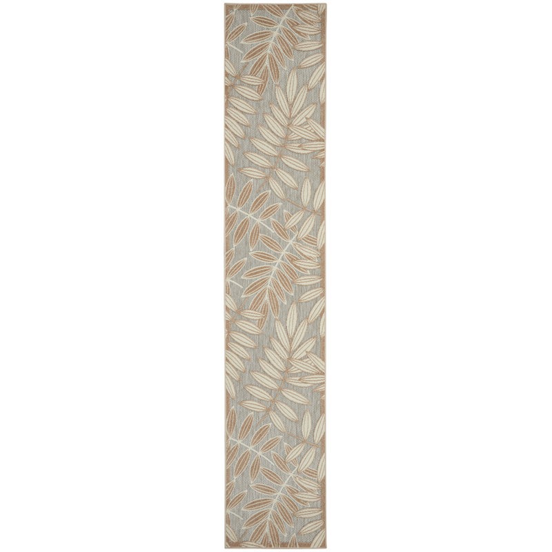 Floral Area Rug, Runner 69 x 366cm