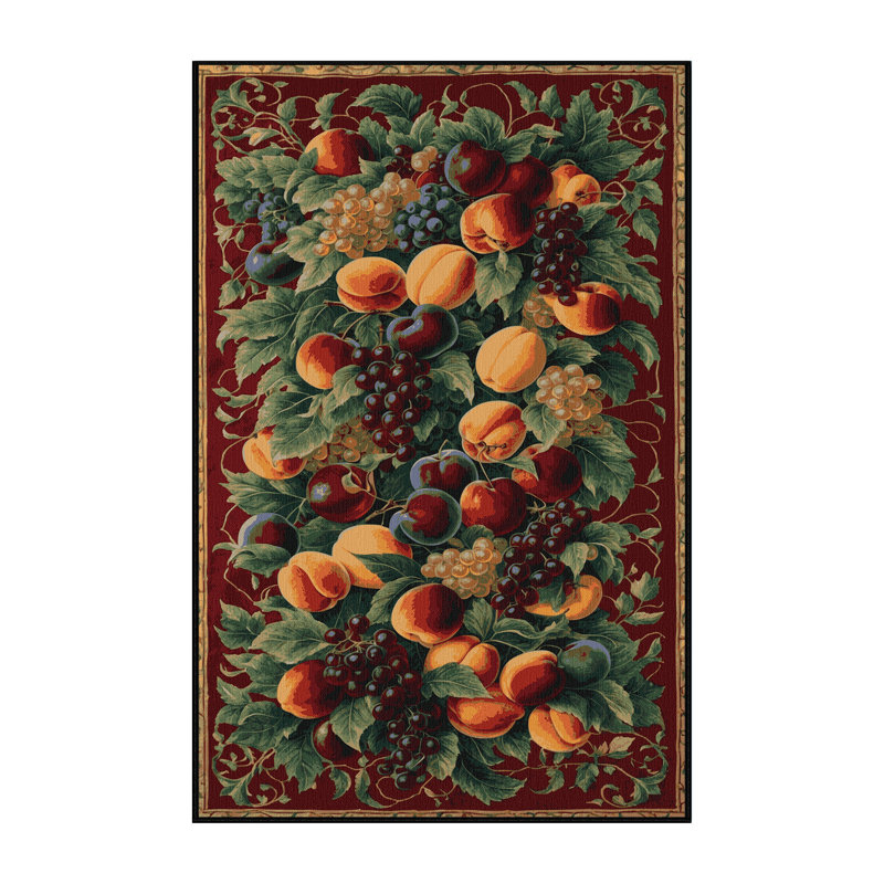 Tapis noir français lavable à la machine, Tapis de couloir 2 pi x 4 pi