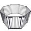 Barrière de jeu réglable 200 "- 8 panneaux en métal