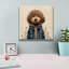  «Teenadoodle» par Rich Monet, art mural sur toile, 12 po x 12 po-2108992199
