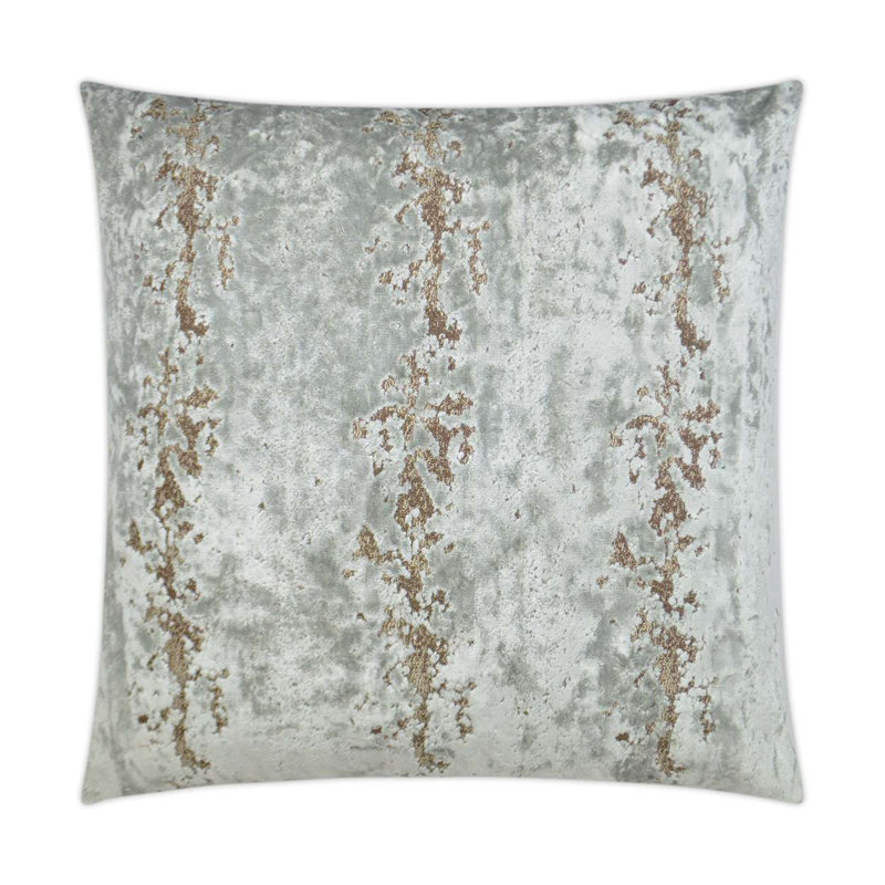 Stonewash Pillow Cover & Insert, Emerald, Bolster 14"H x 42"W