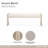 Lotus Bay Accent Bench - Sand