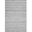 Textures Wool Striped Area Rug in Gray-50584217