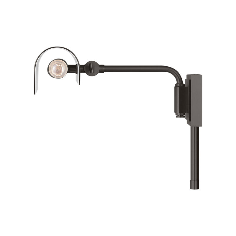 Hull Dimmable Picture Light, 7.75" H x 18" W x 9.13" D, Aged Iron