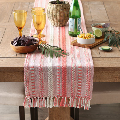 Elco Striped Table Runner