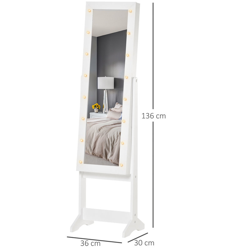 Heima Freestanding Jewelry Armoire