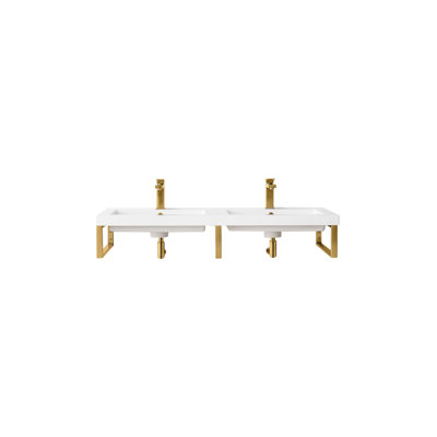 Meuble-lavabo double l 48 po Boston