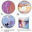 «Mauve et bleu», impression d'art mural abstrait-2012413436-2012413433