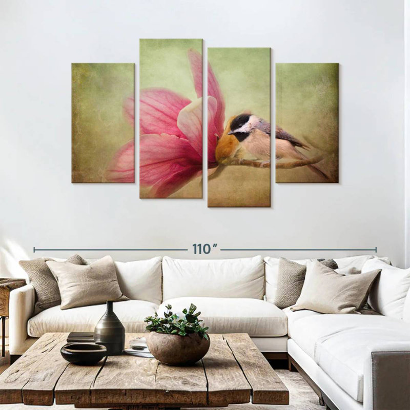 Brampt Welcome Spring, 54" H x 84" W