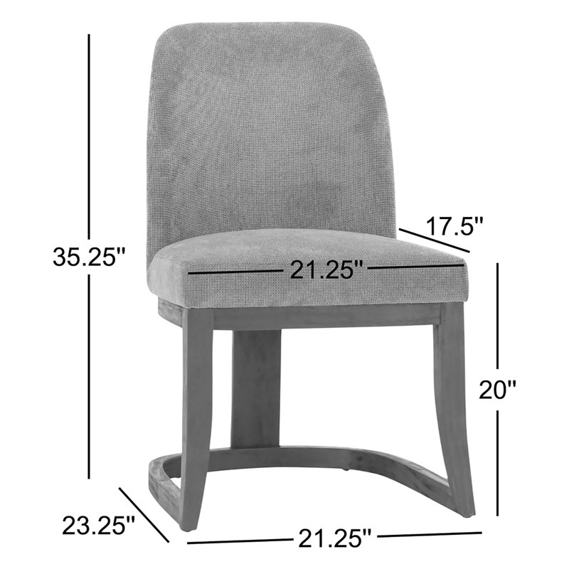 Jocelyn Upholstered Fabric Herb Green Dining Chair